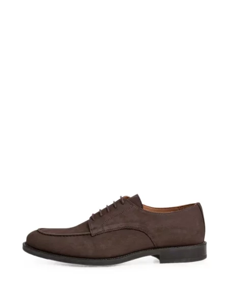 Pantofi derby Hackett London din piele maro