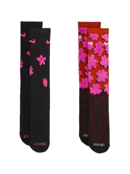Mănuși Nike cu model floral negru