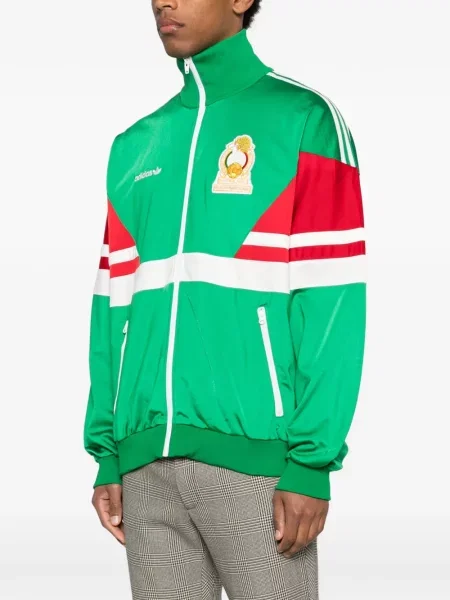 Tricou Adidas cu broderie verde