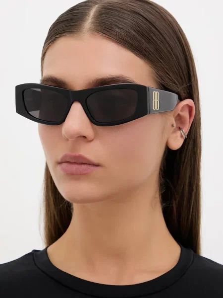 Balenciaga ochelari de soare pentru femei negru