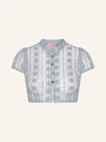 Krüger Dirndl Halenka Lavina tmavě modrá