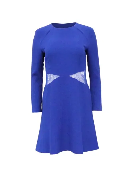 Rochie Sandro din dantelă de costum albastru