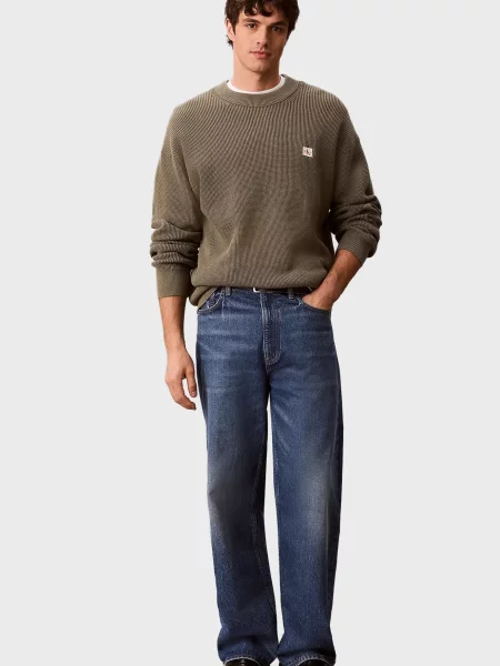 Светр Calvin Klein Jeans оливковий