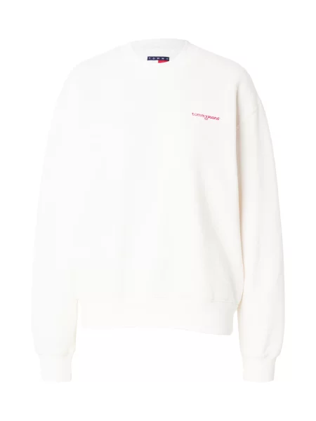 Palton Tommy Jeans alb
