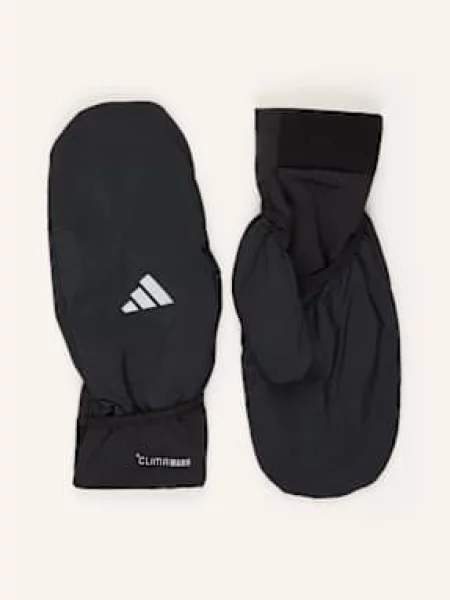 Adidas Rękawiczki Sportowe Running Climawarm Umożliwiające Obsługę Ekranów Dotykowych schwarz czarne