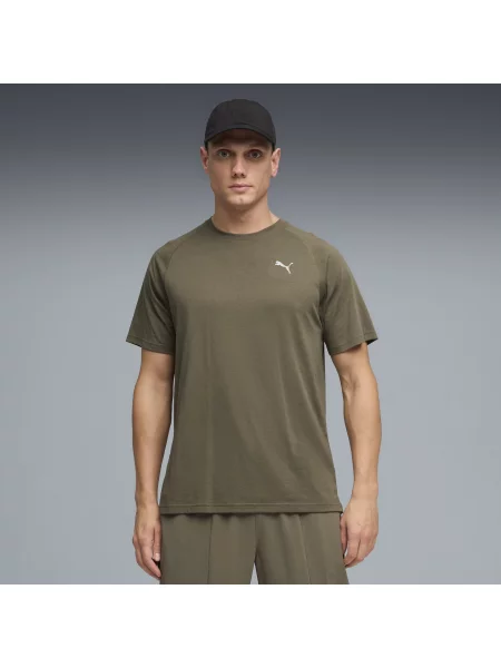 PUMA koszulka treningowa PWRTRAIN Akcesoria S zielony