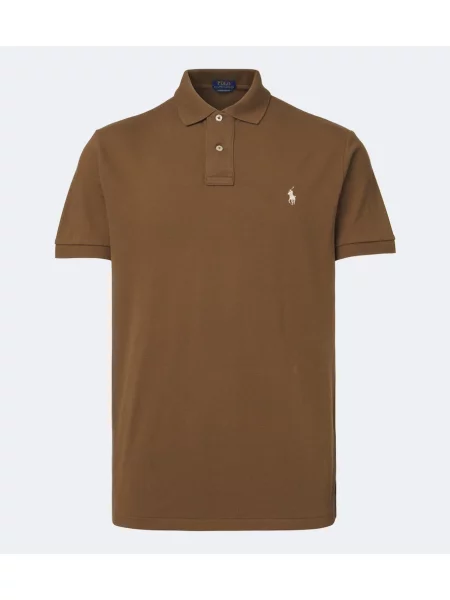 Polokošeľa Polo Ralph Lauren hnedá