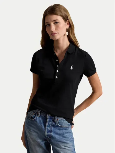 Tricou polo Polo Ralph Lauren negru