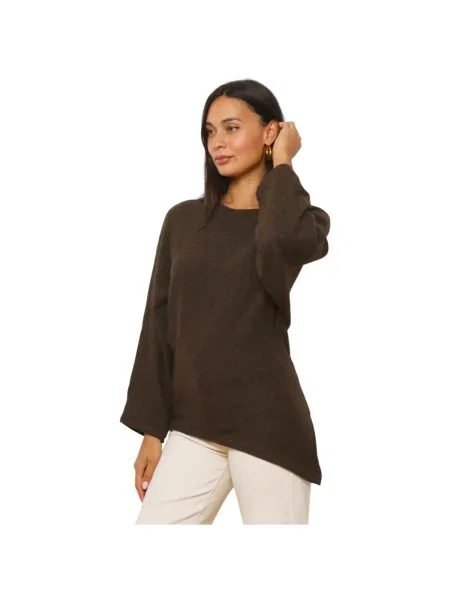 Pulover La Modeuse maro