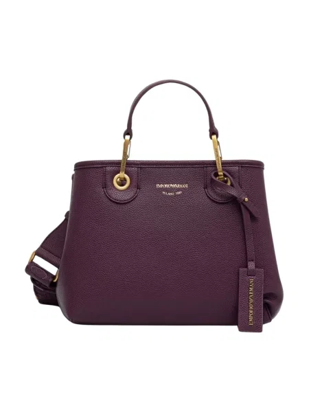 Emporio Armani torebka crossbody fioletowa