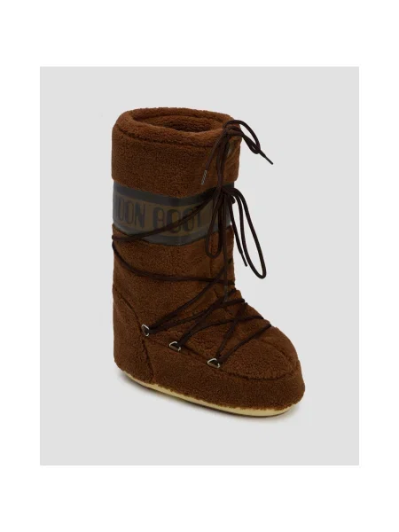 Moon Boot cizme de iarna MB ICON FLEECE maro
