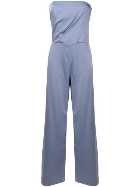 Kombinezon Lethicia Bronstein z krepy niebieski