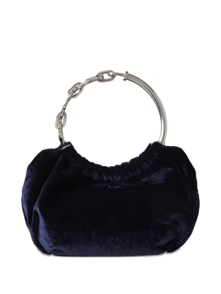 Colier Mulberry de catifea albastru