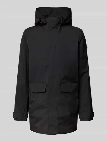 Parka o kroju regular fit z z patką model ‘HARRY’ Didriksons czarna