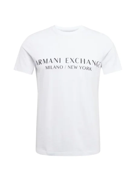 Tricou Armani Exchange alb