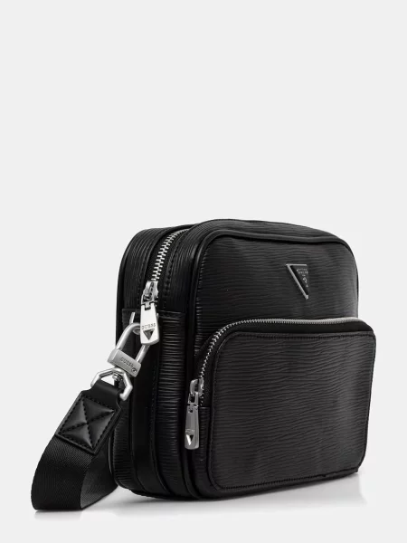 Geantă crossbody Guess negru