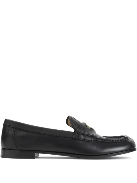 Pantofi loafer Miu Miu negru