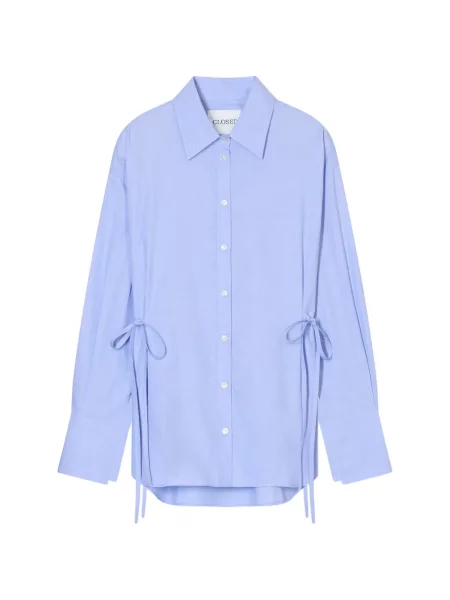 Cămașă Closed cu legături lungă albastru