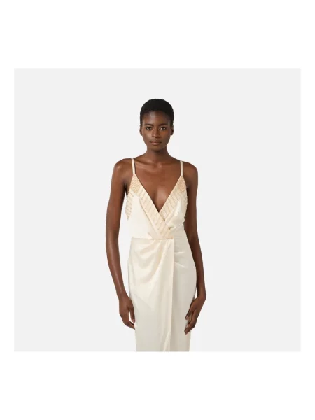 Rochie Elisabetta Franchi alb
