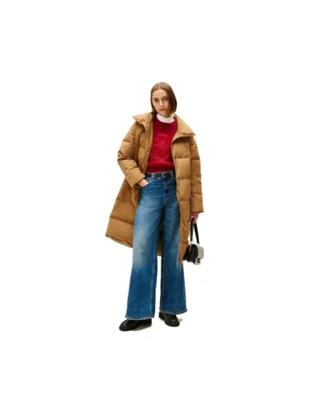 Bunda Tommy Hilfiger hnědá