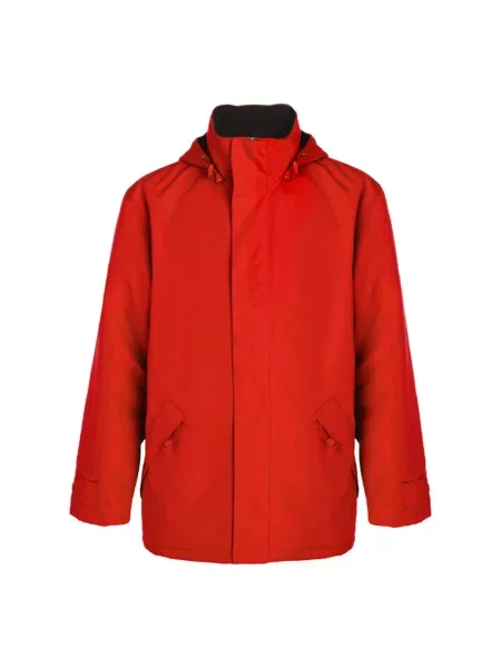 Parka Europa czerwona
