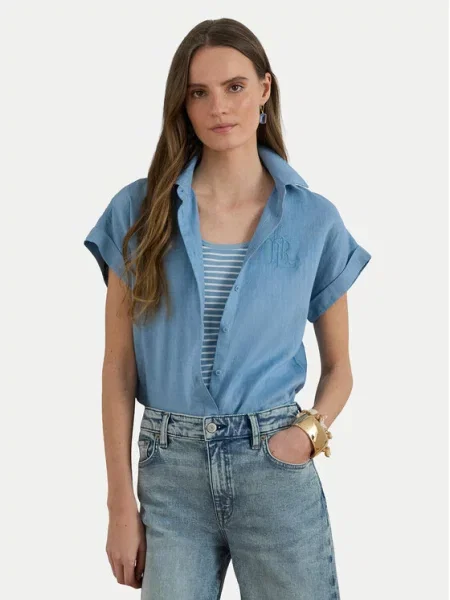 LAUREN RALPH LAUREN Srajca Svetlo modra
