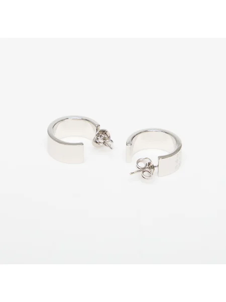 Обеци Mm6 Maison Margiela сребристо