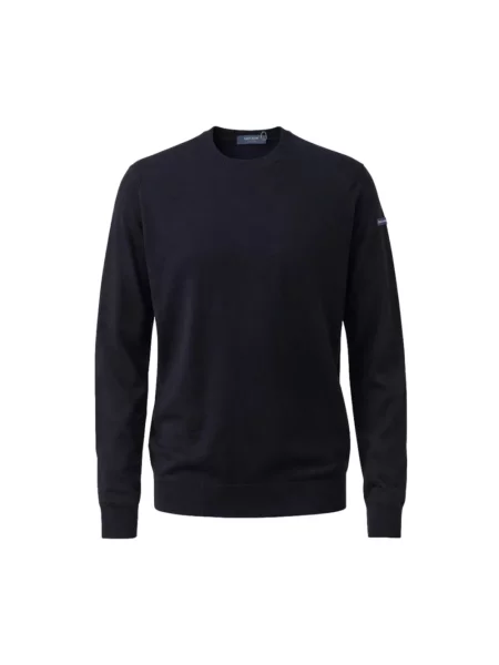 Sweter Saint James wełniany niebieski