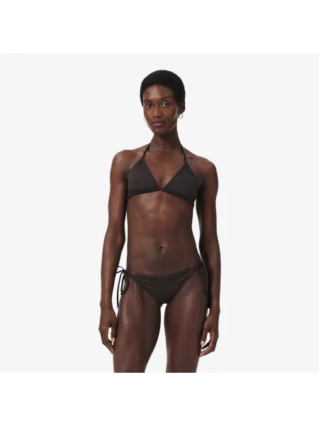 Lacoste Góra Od Bikini Ciemnobrązowa brązowy