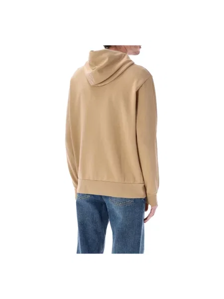 Bluza z kapturem Polo Ralph Lauren z kapturem frotte brązowa