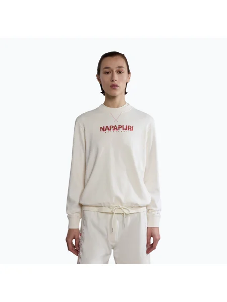 Дамски суитшърт Napapijri B-Kreis C white whisper бяло