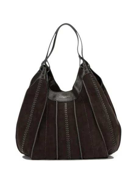 Geantă shopper Gianni Chiarini din piele maro