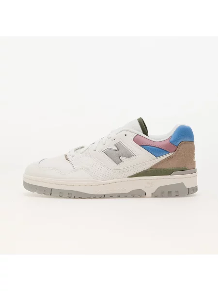 Кожени маратонки New Balance бяло