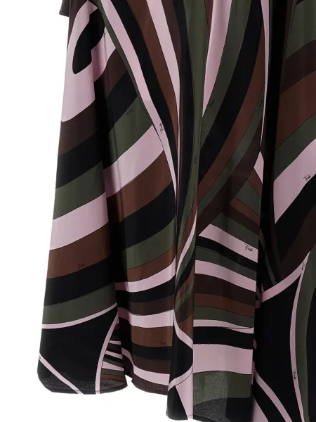 Rochie Pucci cu imagine maro