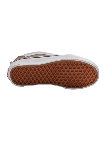Sneakersy Vans skórzane beżowe