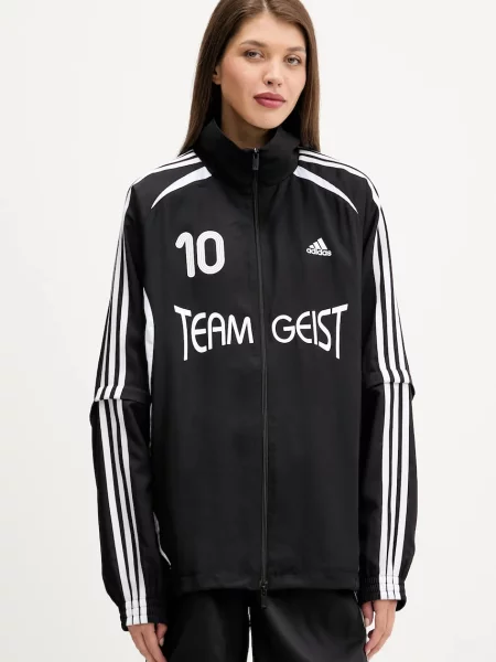 Adidas Originals bluza Ovzd Tracktop z nadrukiem czarny
