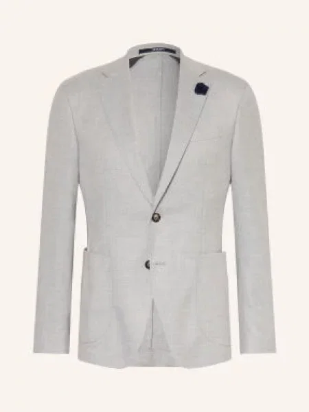 Joop! Marynarka Garniturowa Hoverest Slim Fit grau szara