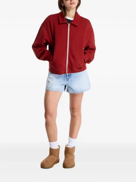 Geacă Vans din fleece roșu