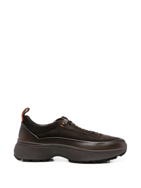Sneakerși Santoni chunky maro