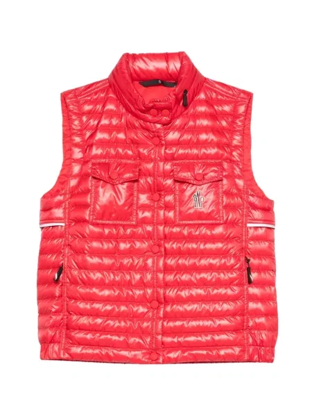 Vestă Moncler Grenoble fără mâneci roșu