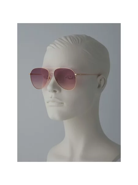 Okulary przeciwsłoneczne Longchamp żółte