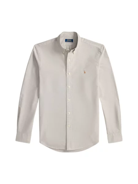 Koszula Ralph Lauren z twillu beżowa