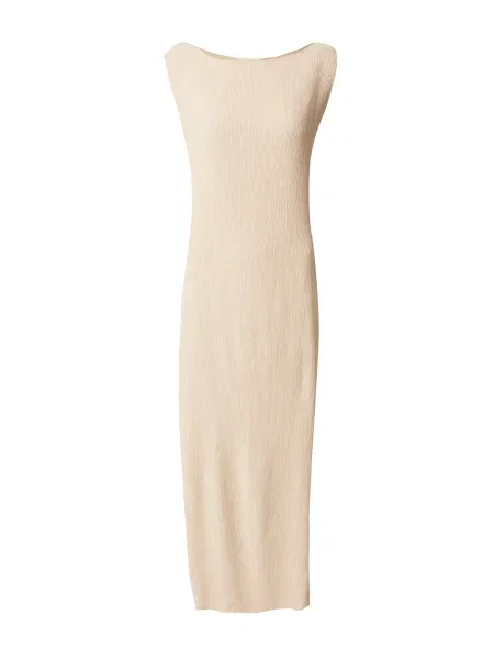 A LOT LESS Rochie Amalia deschis bej