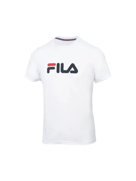 Tricou Fila clasic tenis alb