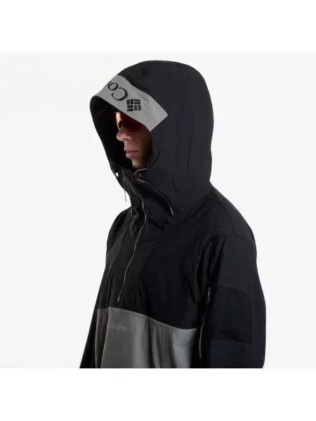 Bunda Columbia Woven Jacket Black Quarry M černá