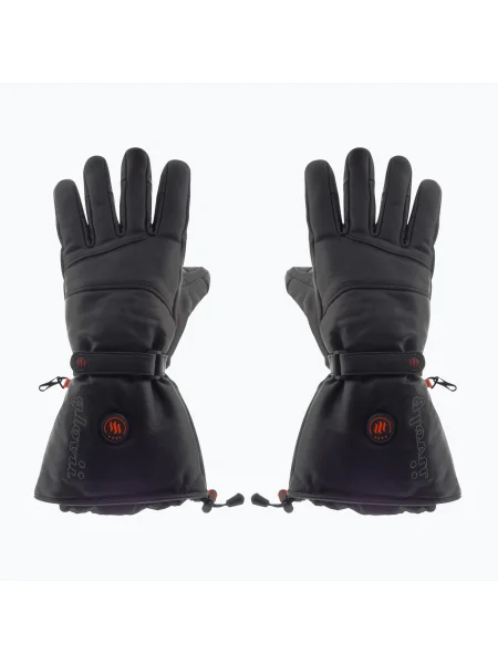 Mănuși de schi cu încălzire Glovii negre