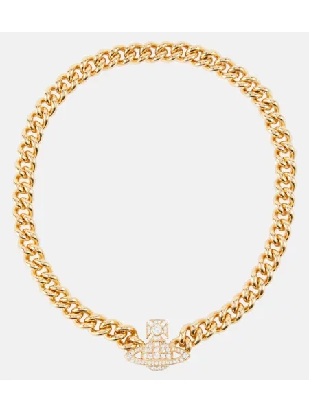 Colier Vivienne Westwood alb