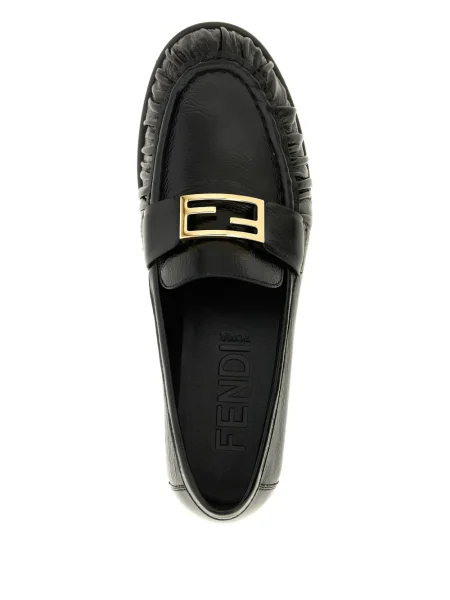 Pantofi loafer Fendi negru