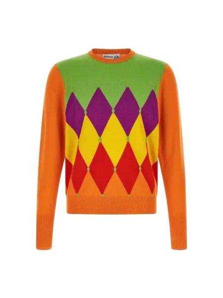 Sweter Ballantyne z kaszmiru klasyczny