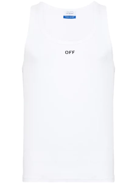 Риза Off-white бяло